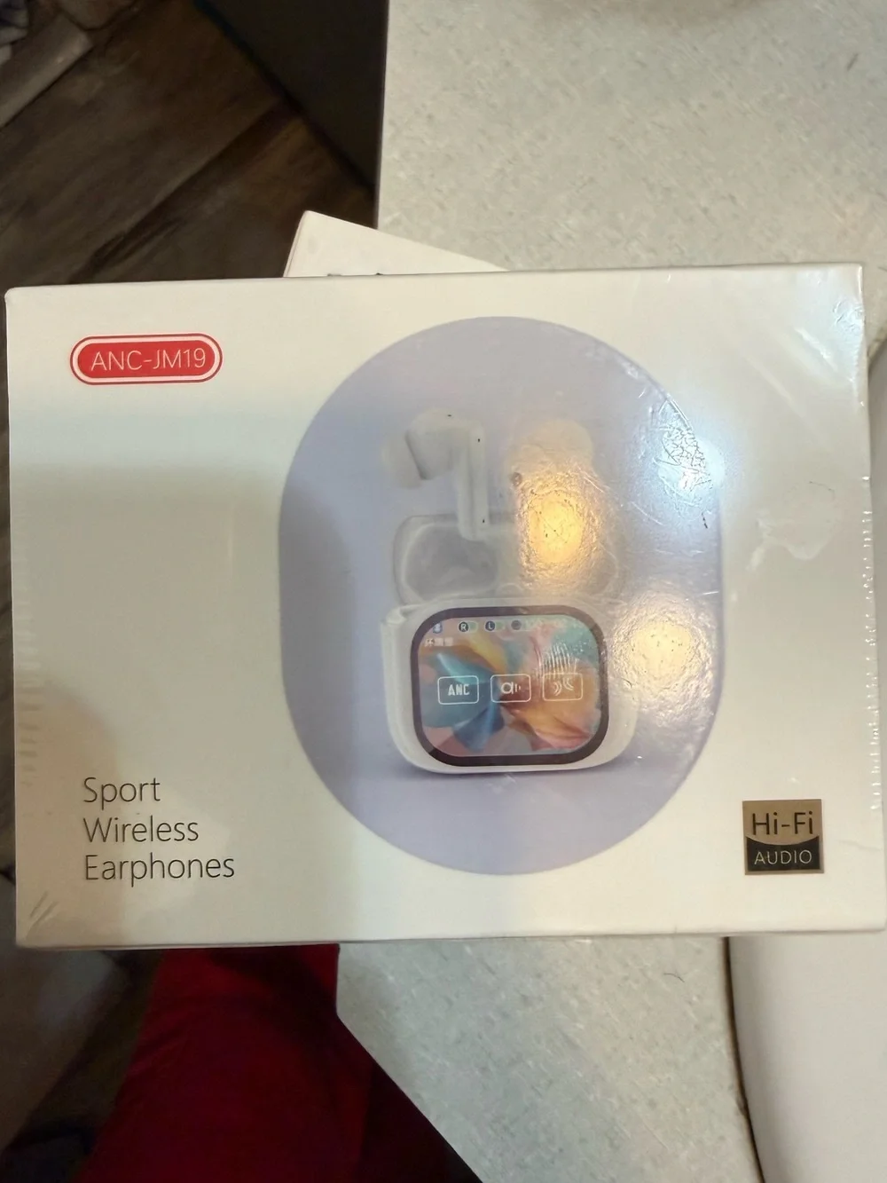 White Sport Wireless Earphones - Hi-Fi Audio